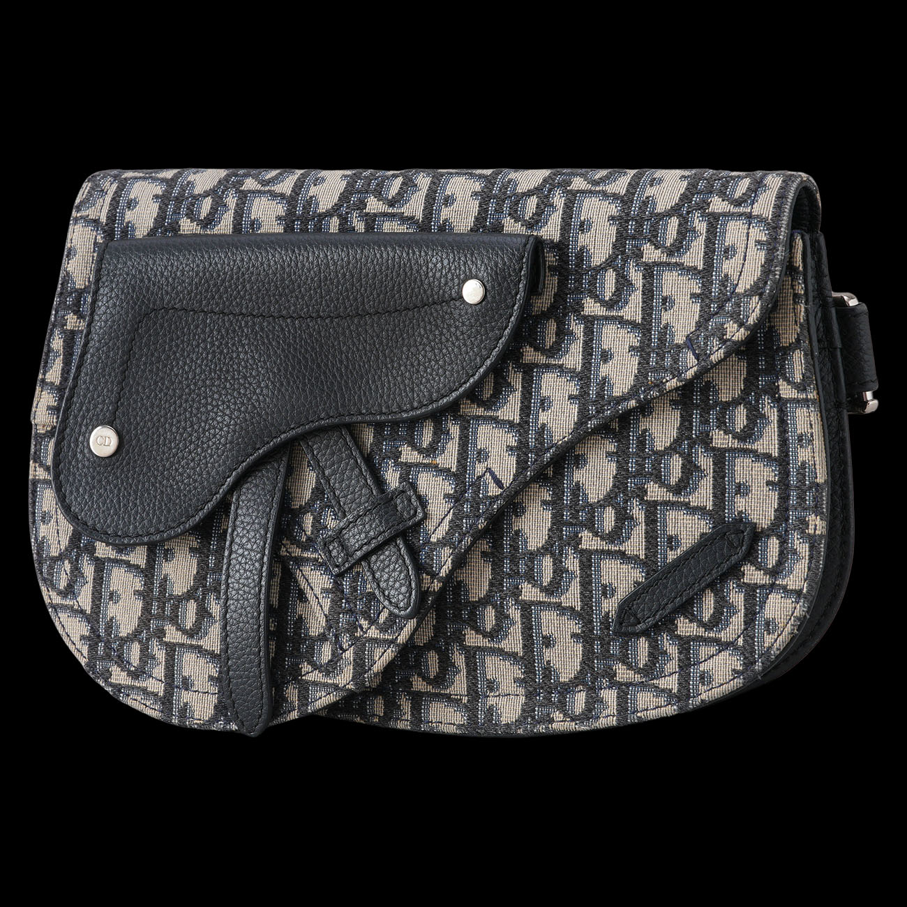 CHRISTIAN DIOR(USED)디올 옴므 오블리크 새들 메신저백